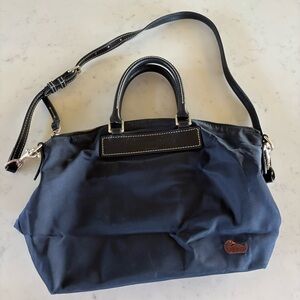 Dooney & Bourke Florentine Black Nylon Crossbody Purse